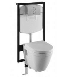 Комплект унитаз Vitra S50 + инсталляция + кнопка 9003В003-7200
